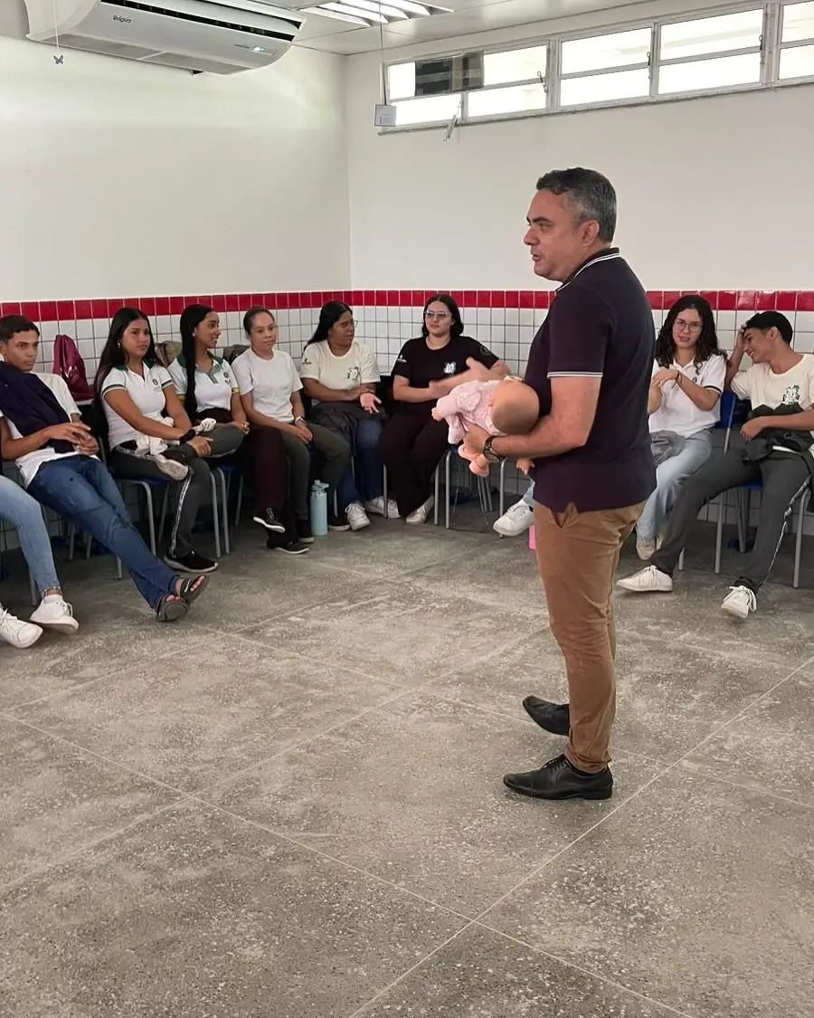 Palestra sobre Segurança do Trabalho e Primeiros Socorros — Escola Profissionalizante de Jijoca — imagem 6