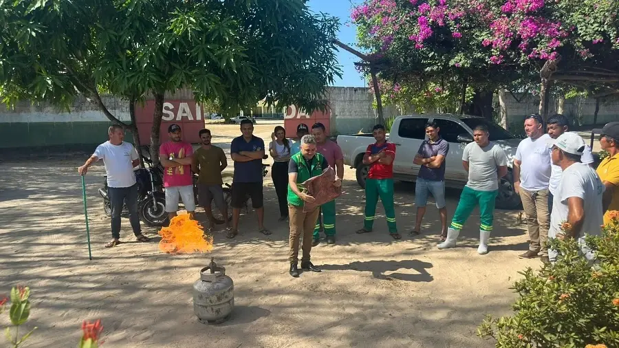 Treinamento de Brigada de Incêndio — CPMRS-RLN (Consórcio de Resíduos Sólidos do Litoral Norte)