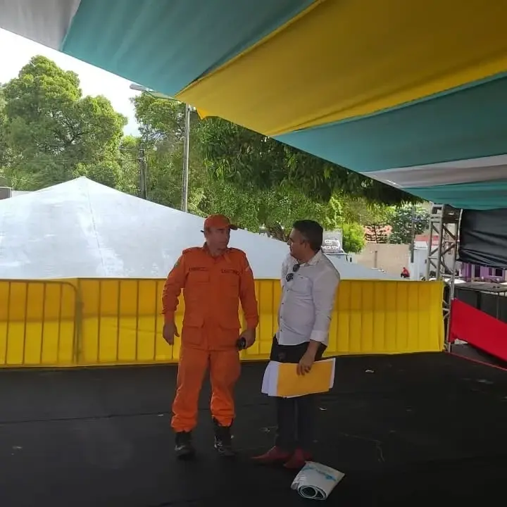 Vistoria do Corpo de Bombeiros — Carnaval de Acaraú (Prefeitura Municipal)