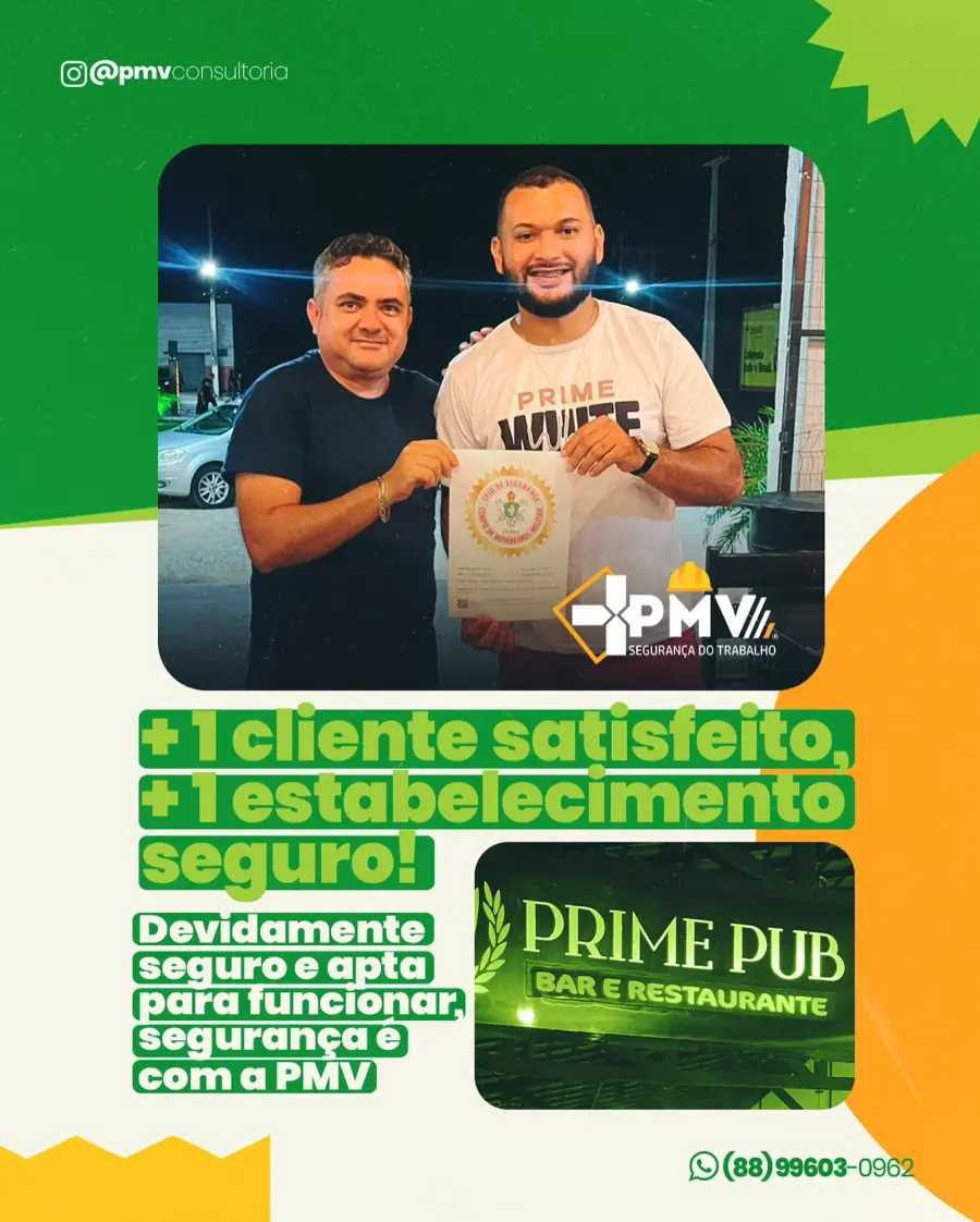 Alvará de Funcionamento — Bar e Restaurante Prime Pub