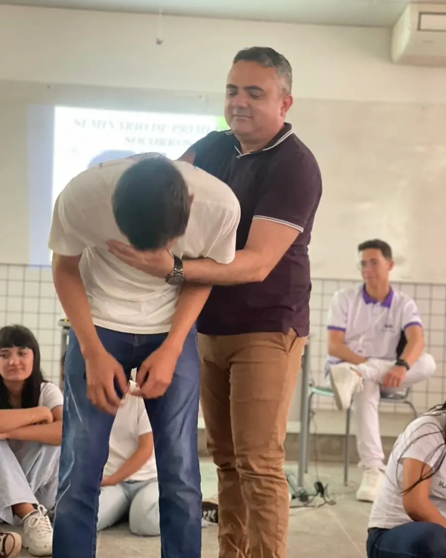 Palestra sobre Segurança do Trabalho e Primeiros Socorros — Escola Profissionalizante de Jijoca — imagem 8