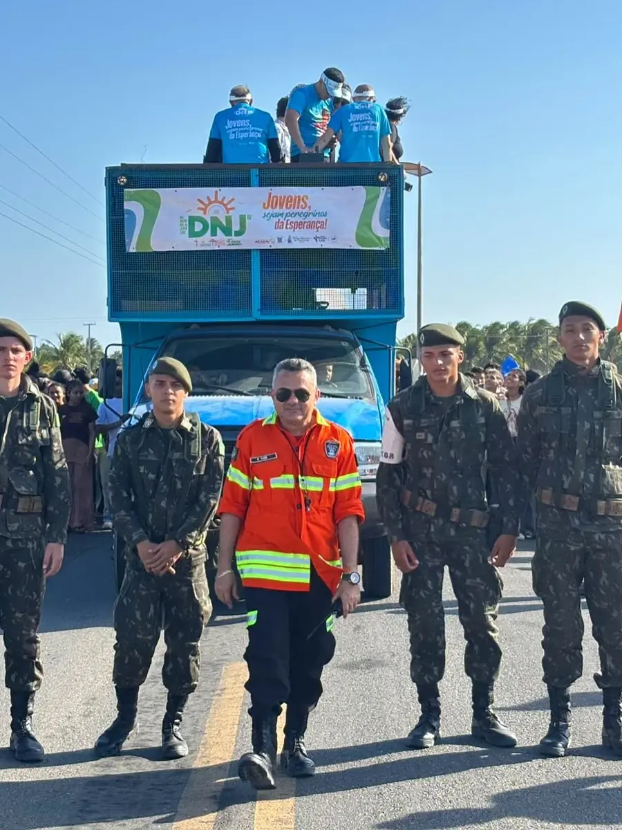 Segurança do DNJ 2025 — Encontro Católico com 8 mil Jovens (Acaraú) — imagem 2