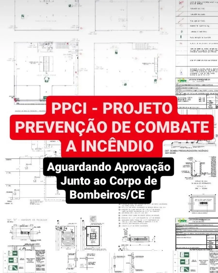 Projeto de Prevenção e Combate a Incêndio — Hospital de Traumatologia e Ortopedia de Acaraú — imagem 5