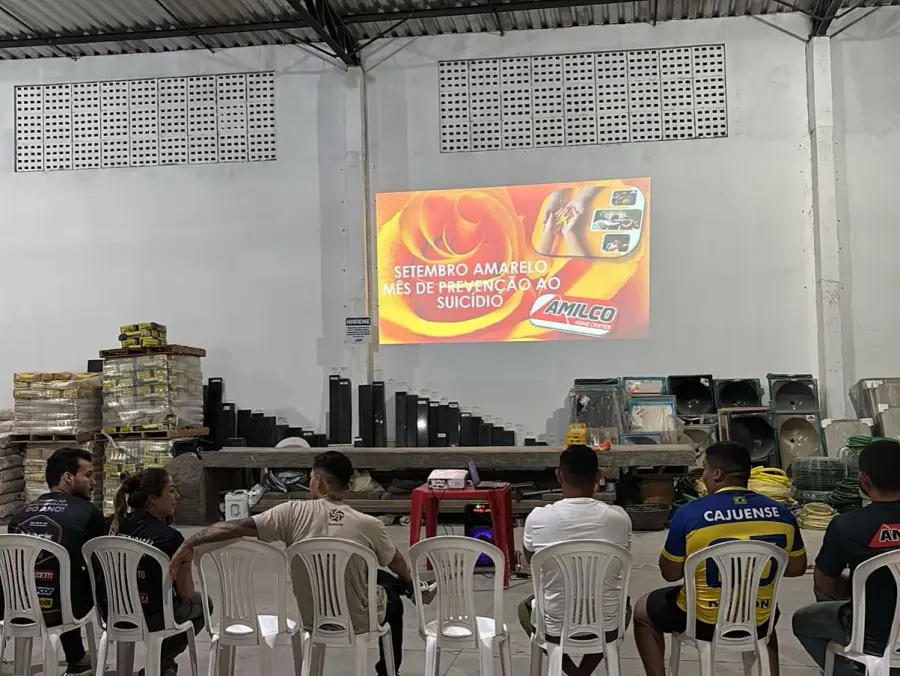 Palestra sobre Prevenção ao Suicídio — Loja Amilco, Preá (Setembro Amarelo) — imagem 4