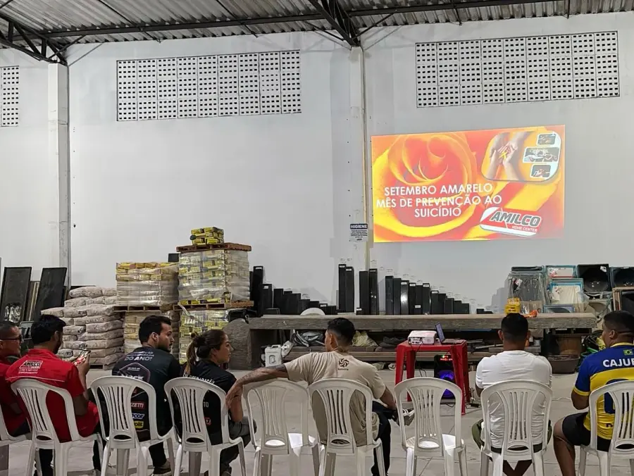 Palestra sobre Prevenção ao Suicídio — Loja Amilco, Preá (Setembro Amarelo) — imagem 3