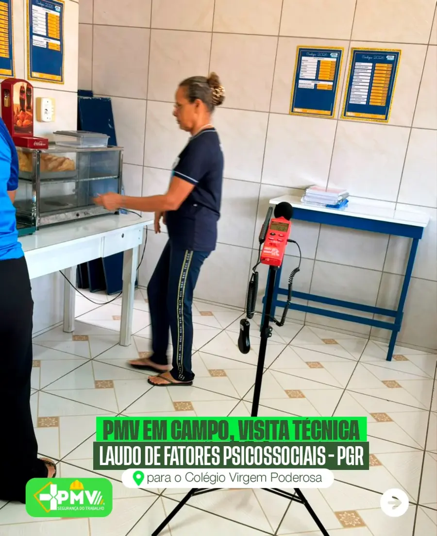 Visita Técnica — Laudo de Fatores Psicossociais do PGR (Colégio Virgem Poderosa) — imagem 5