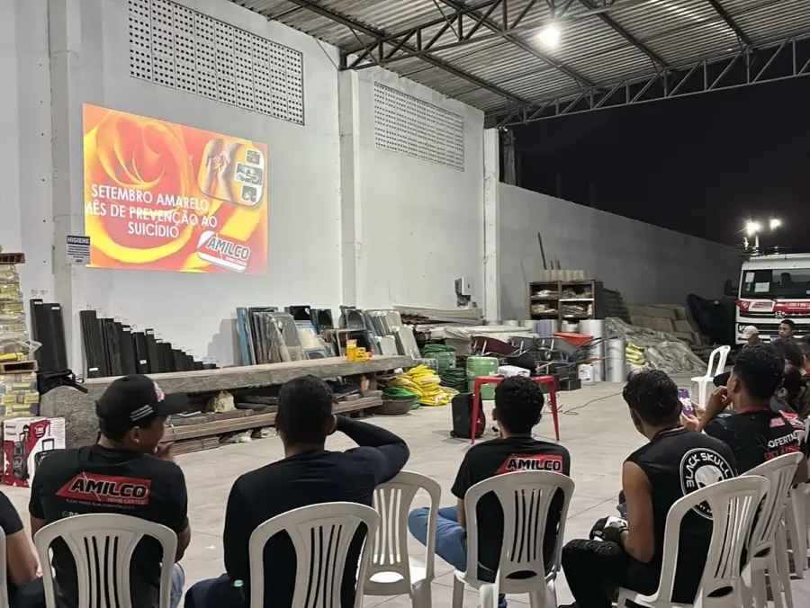 Palestra sobre Prevenção ao Suicídio — Loja Amilco, Preá (Setembro Amarelo) — imagem 5