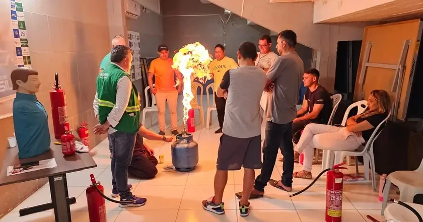Treinamento de Brigada de Incêndio — Secretaria de Desporto e Juventude de Acaraú — imagem 2